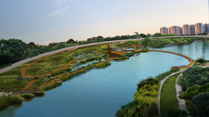 三亚河国家湿地公园区域生态修复项目