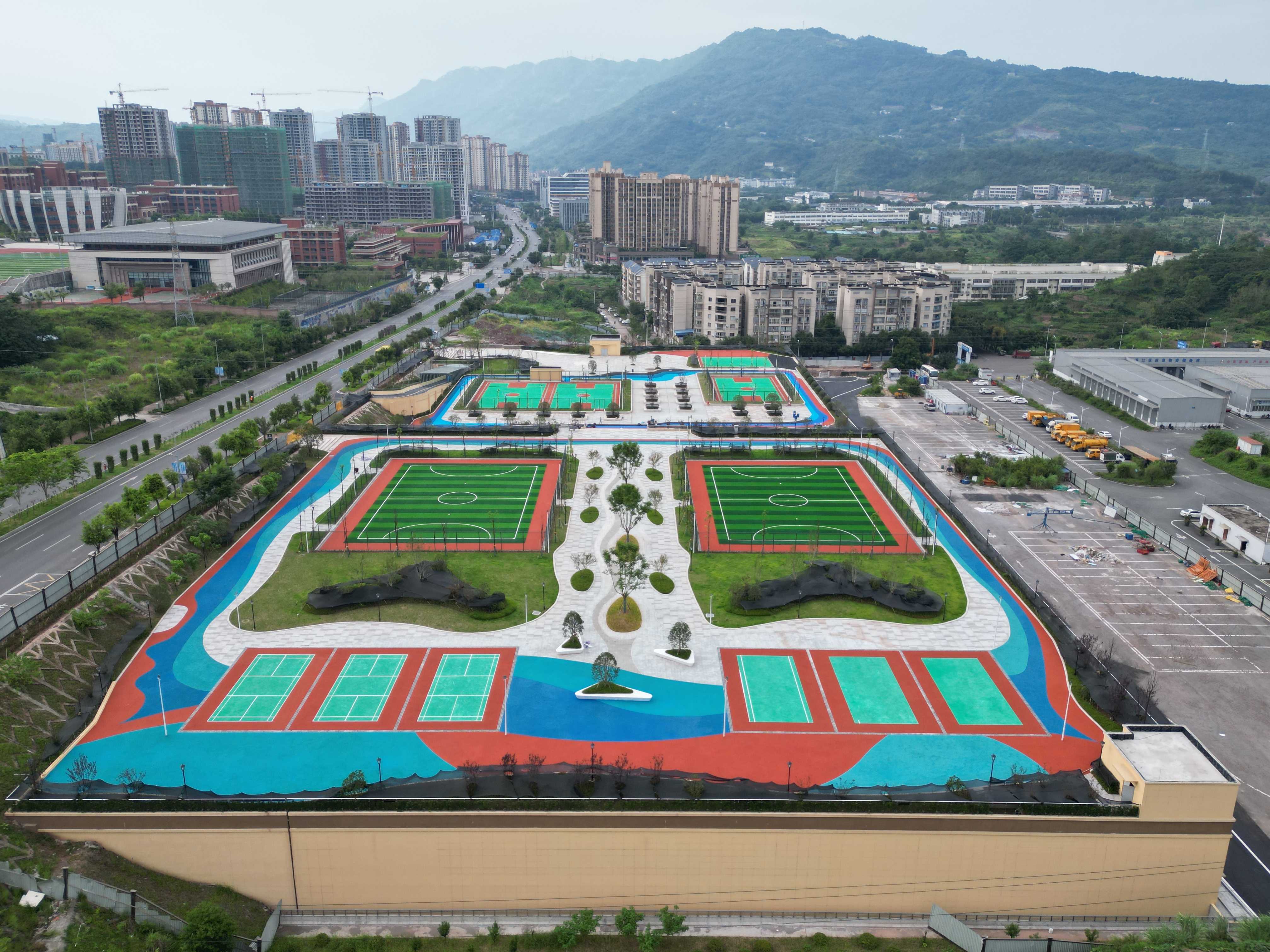 重庆綦江通惠新兴片区公共停车场