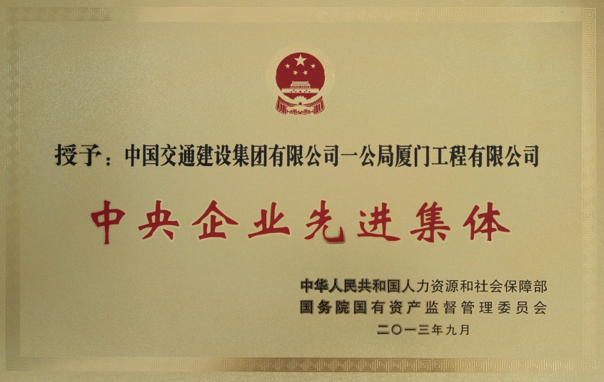 中央企业先进集体