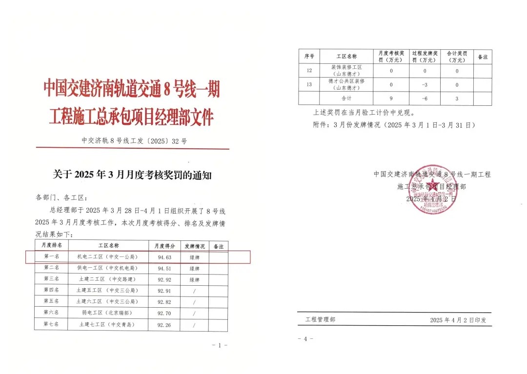 20250408济南地铁项目喜报