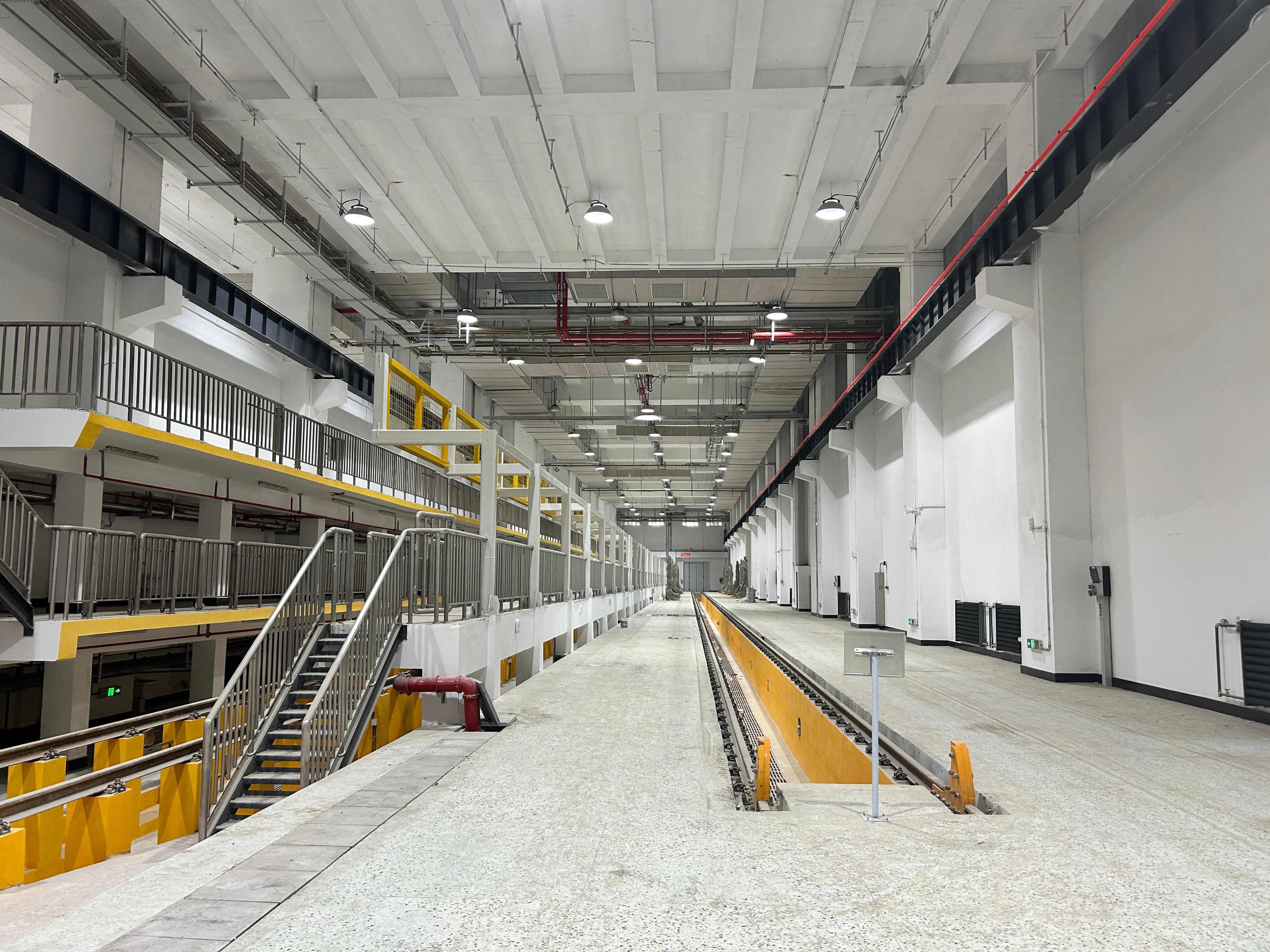 哈尔滨地铁3号线车辆基地检修库(1)