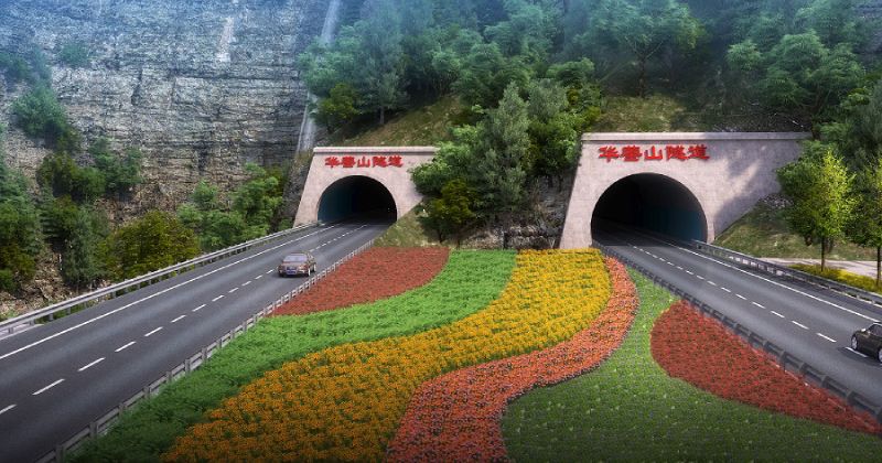 四川华蓥山隧道项目