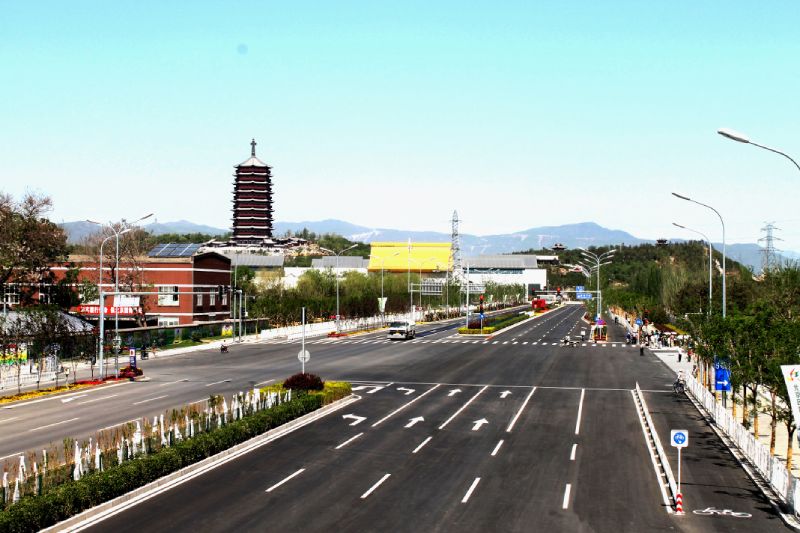 京周公路新线（园博大道）