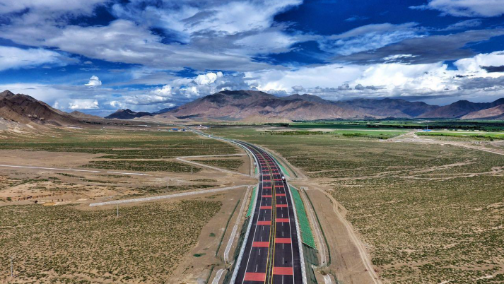 西藏日喀则机场至日喀则市专用公路新改建工程